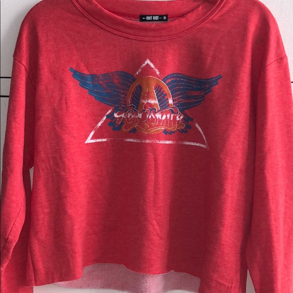 Red Aerosmith Sweater